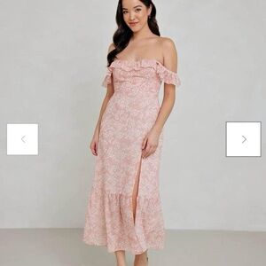 New with tags park and fifth renfrow pink dress